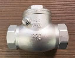 Stainless steel swing check valve