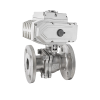 Ball valve with electrical actuator